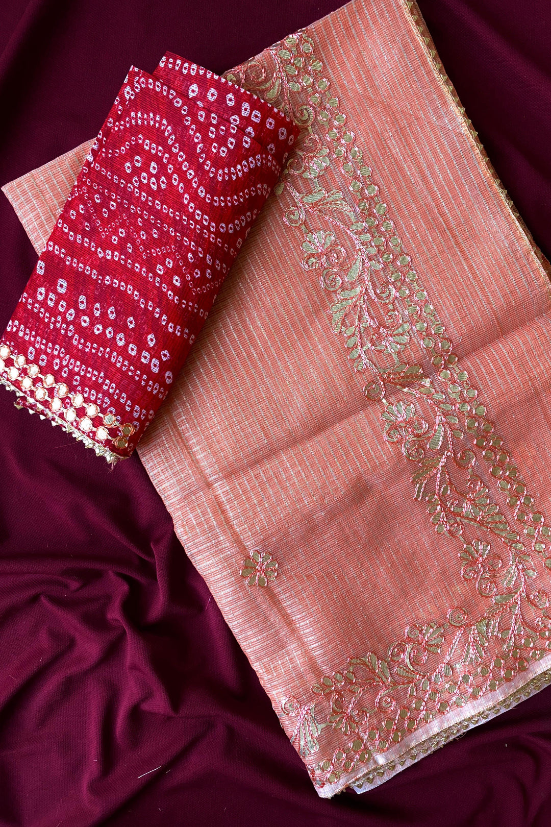 Perennial Charm Kota Doriya Saree