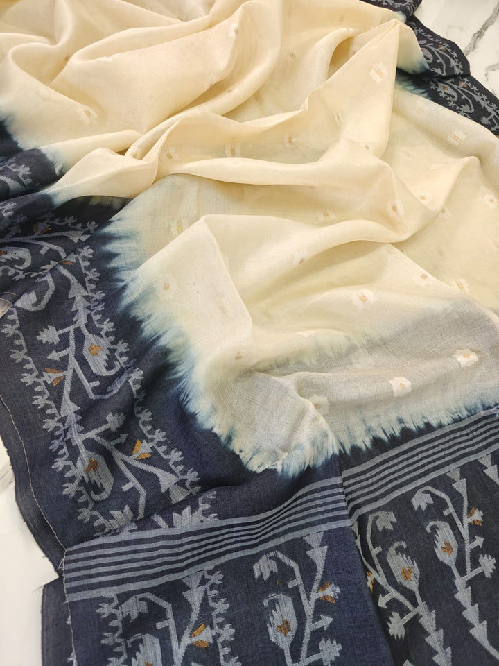 Hirer Rajkumari Tussar Banarasi Saree