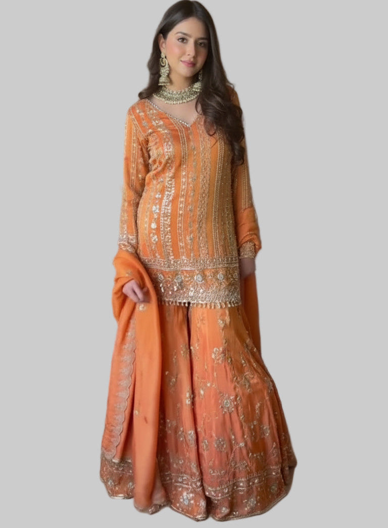 Dream Girl Diva Georgette Sharara Set