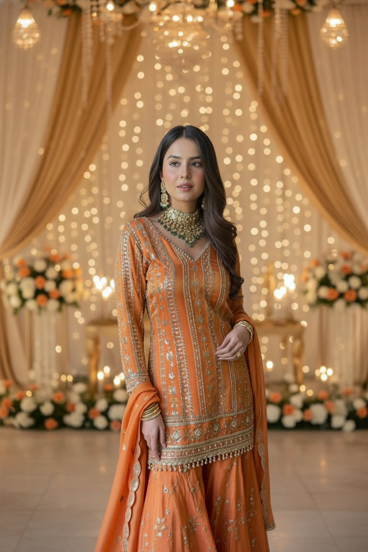 Dream Girl Diva Georgette Sharara Set