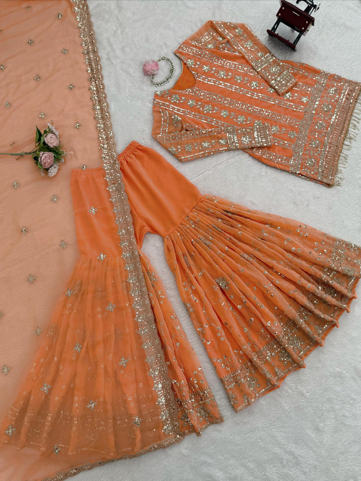Dream Girl Diva Georgette Sharara Set