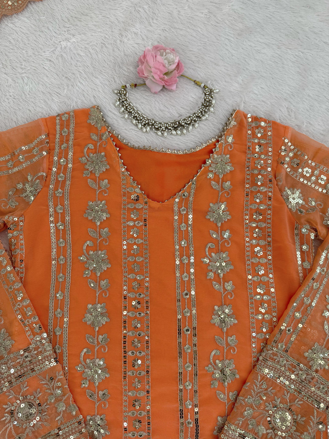 Dream Girl Diva Georgette Sharara Set