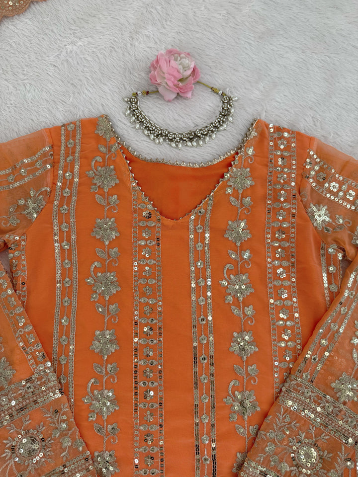 Dream Girl Diva Georgette Sharara Set