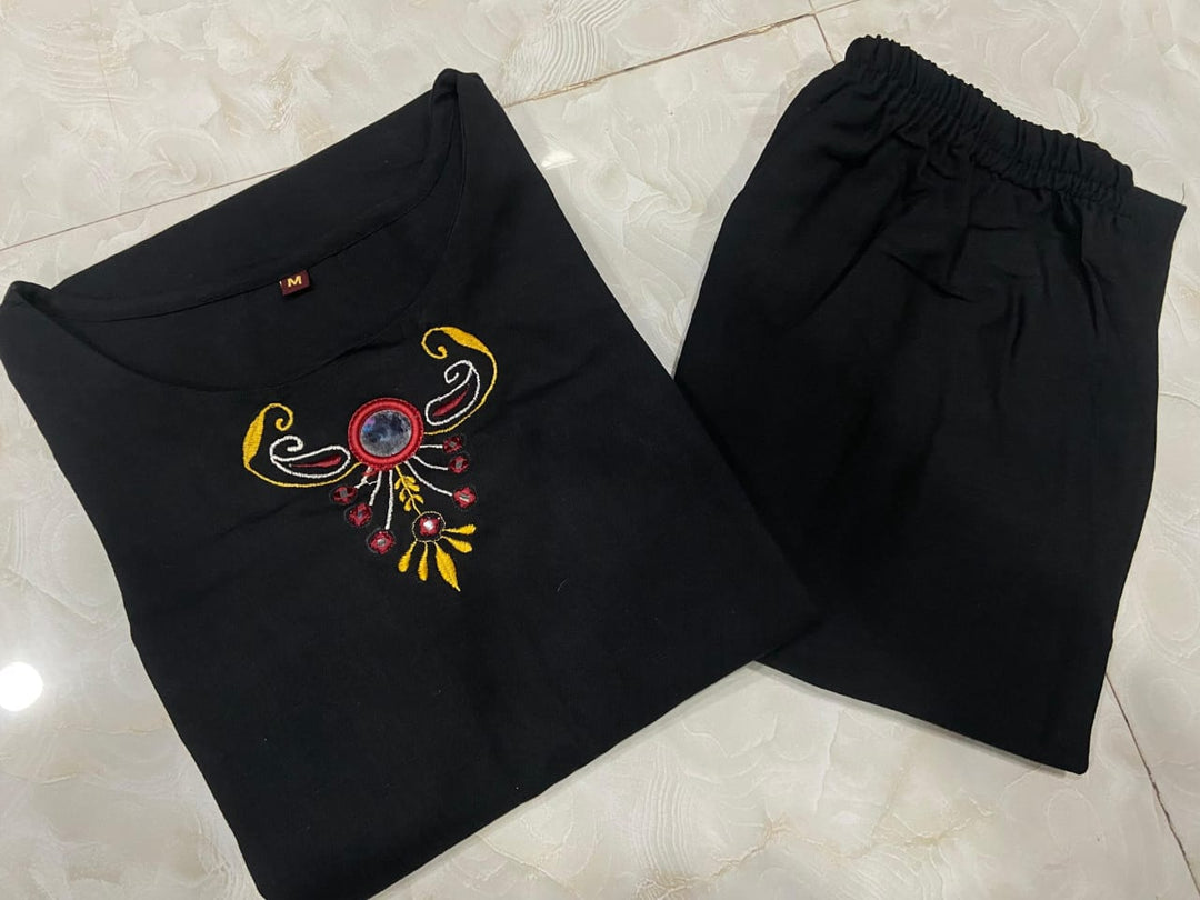 Heroine Hues Cotton Kurti Set