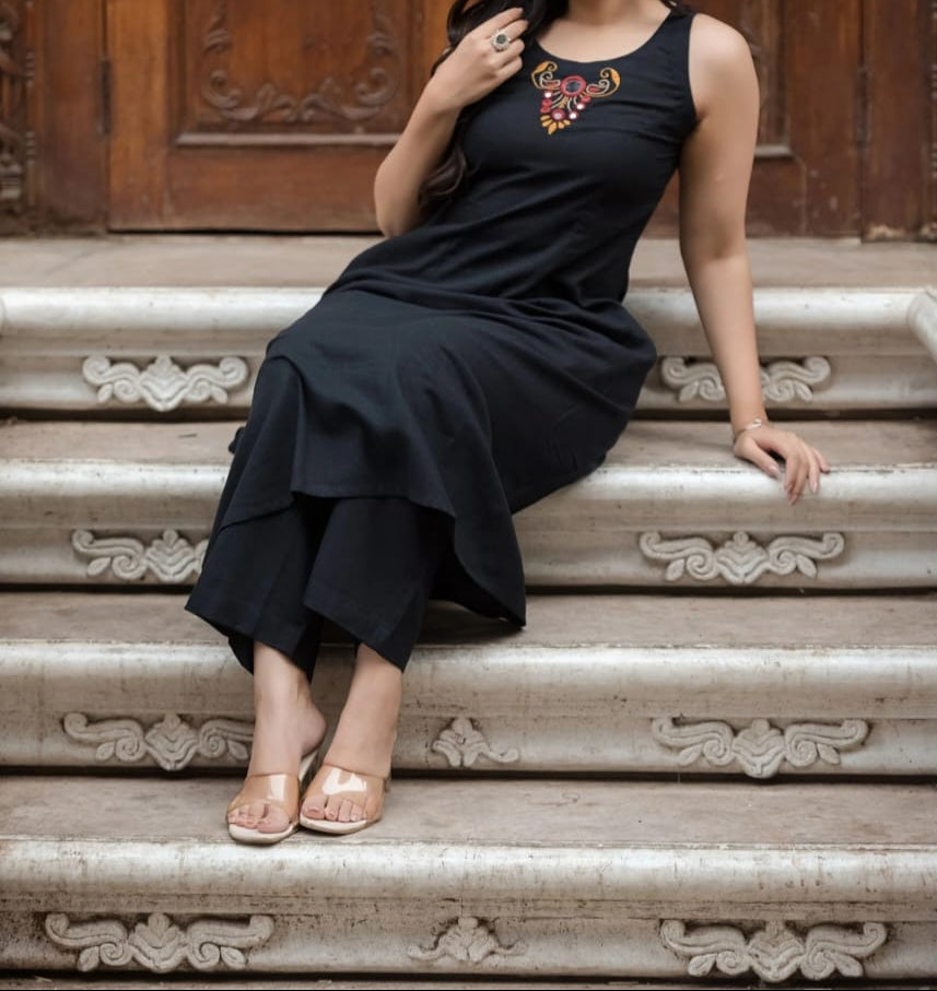 Heroine Hues Cotton Kurti Set