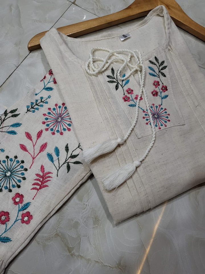 Dil-e-Gori Cotton Kurti Set