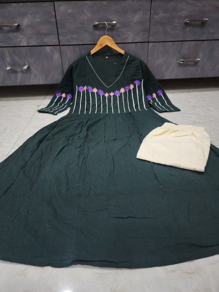 Dil Ki Dhadkan Cotton Kurti Set
