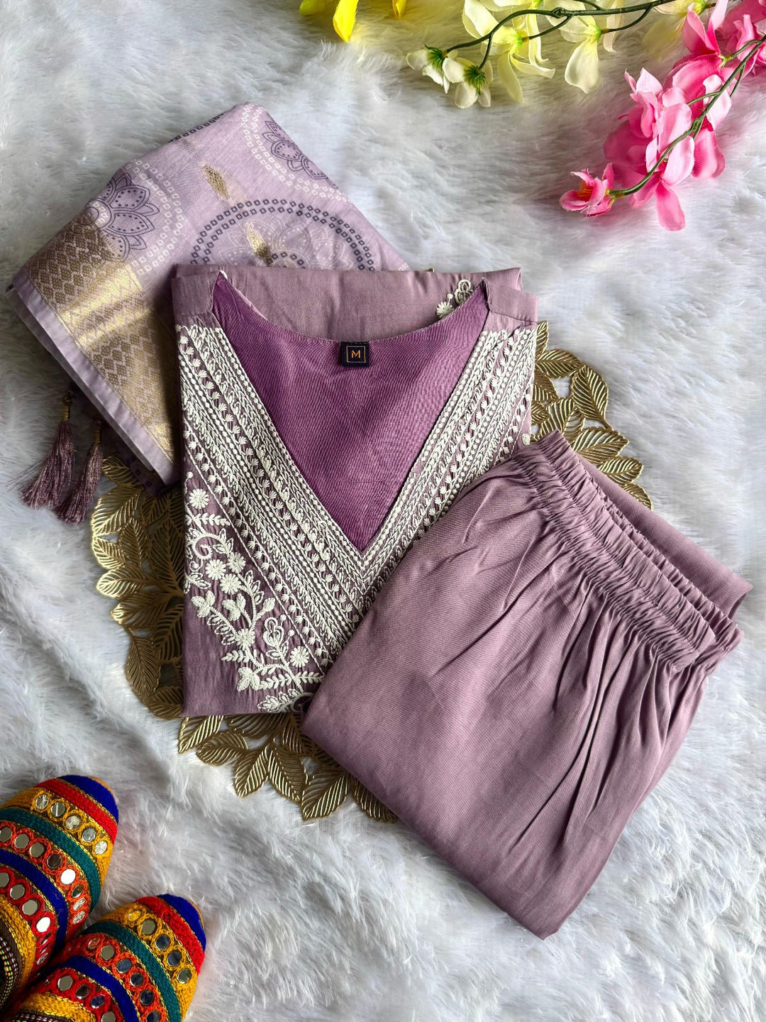 Mastaani Mood Fancy Silk Kurti Set