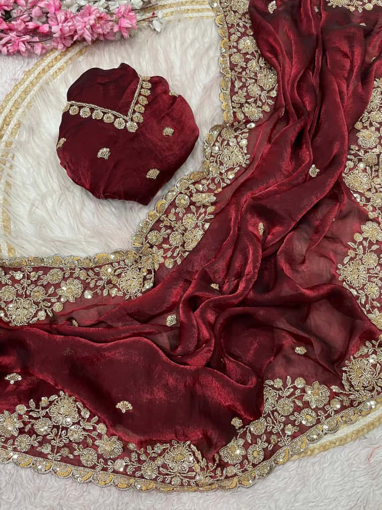 Storyteller’s Embrace Fancy Silk Saree