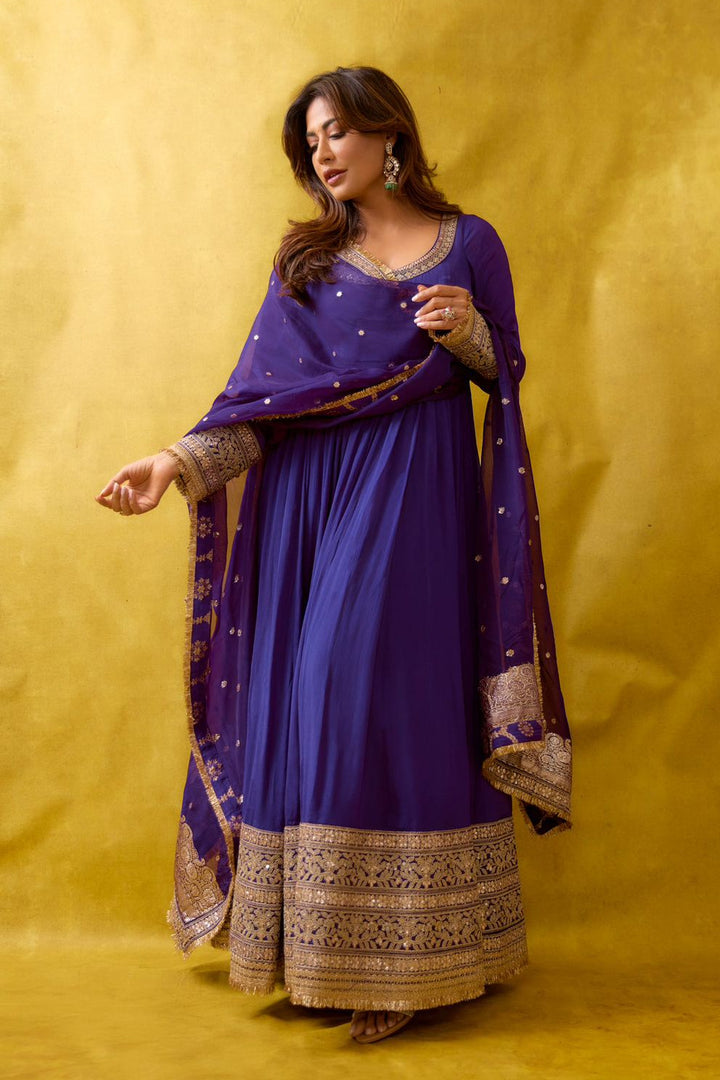 Actress Chitrangada Singh Inspired Georgette Gown