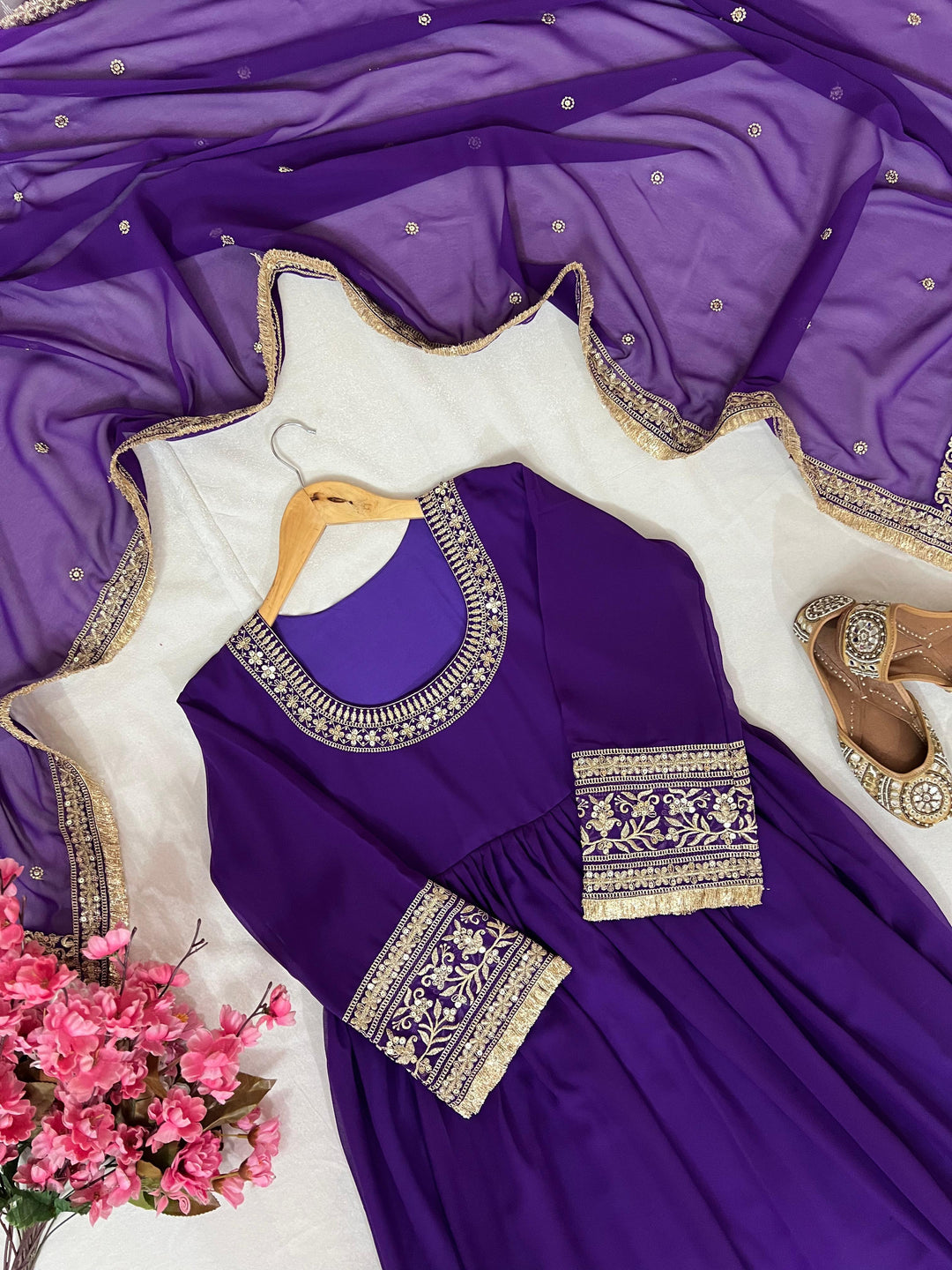 Actress Chitrangada Singh Inspired Georgette Gown