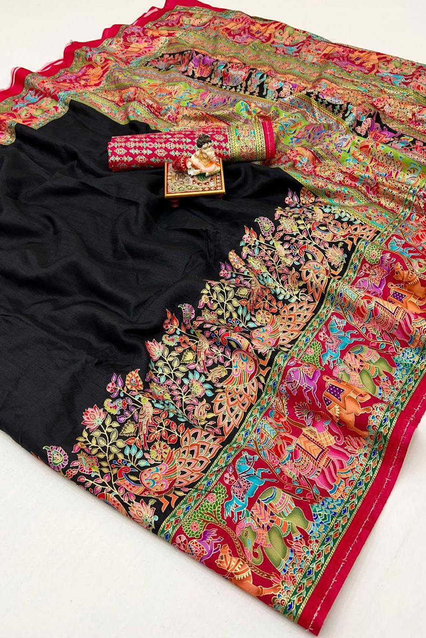 Bloom Mirage Fancy Silk Saree