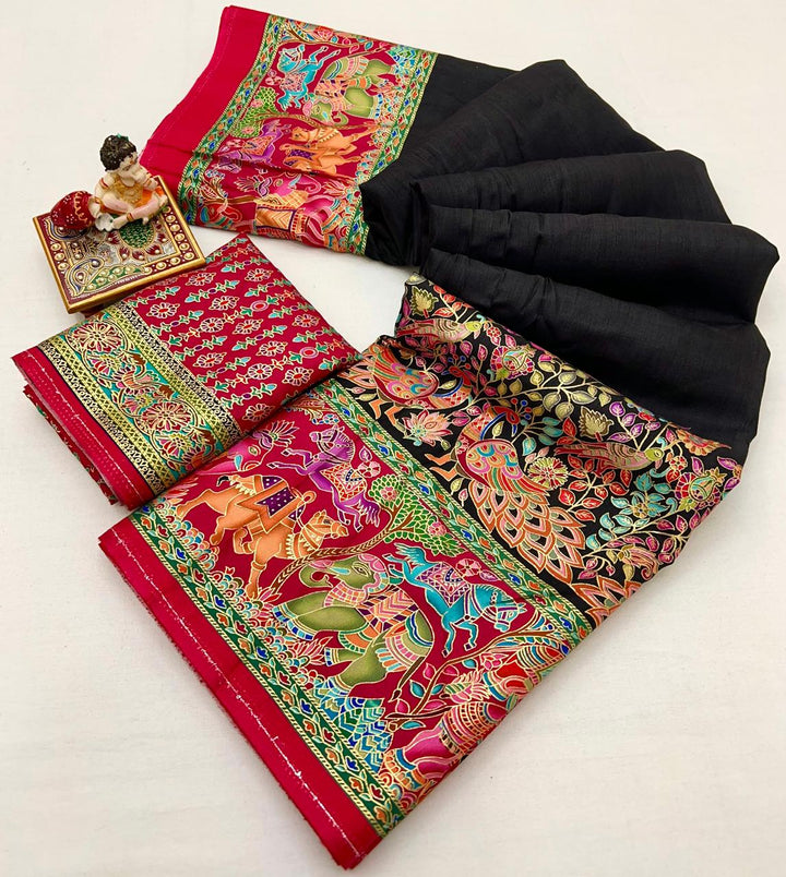 Bloom Mirage Fancy Silk Saree