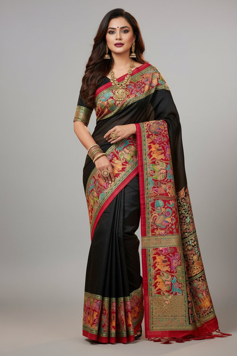 Bloom Mirage Fancy Silk Saree