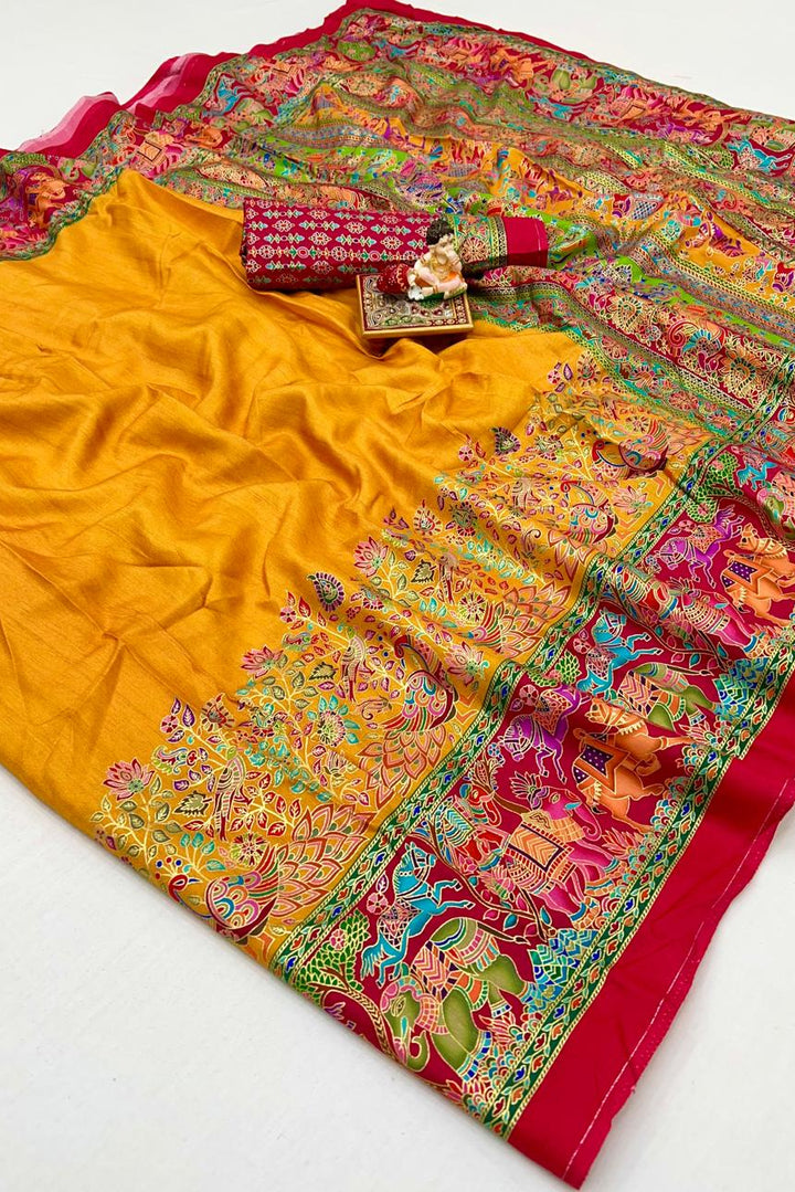 Bloom Mirage Fancy Silk Saree