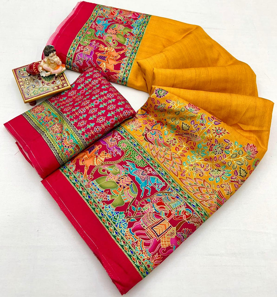 Bloom Mirage Fancy Silk Saree