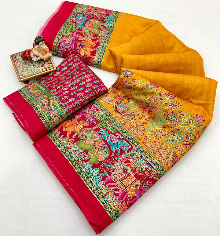 Bloom Mirage Fancy Silk Saree