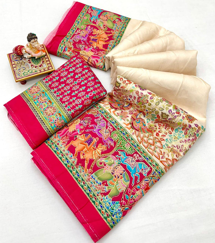 Bloom Mirage Fancy Silk Saree