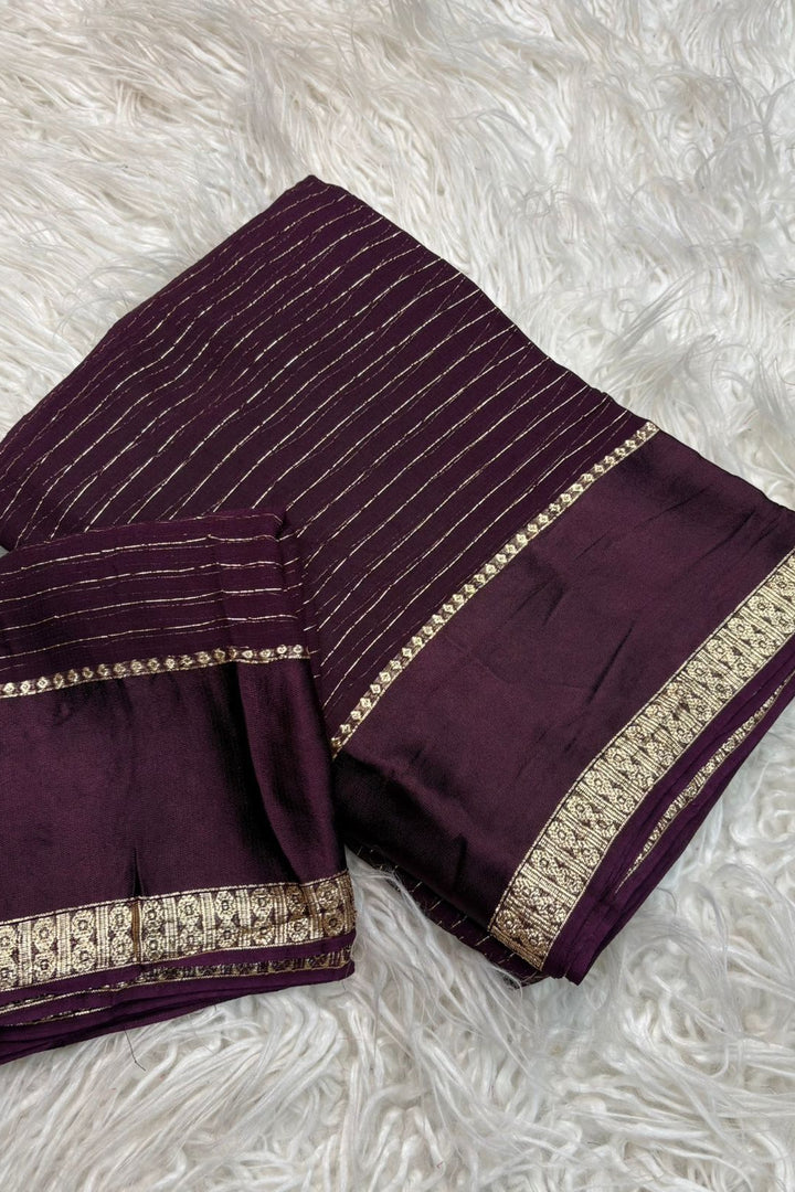 Kaveri Crystal  Georgette Saree