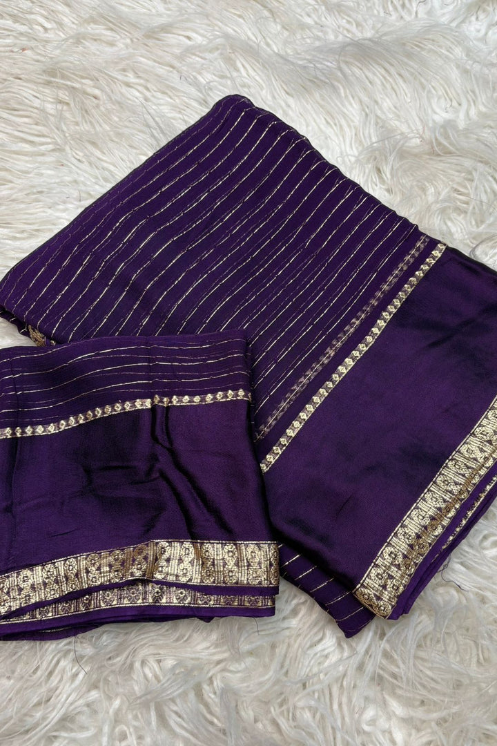 Kaveri Crystal  Georgette Saree