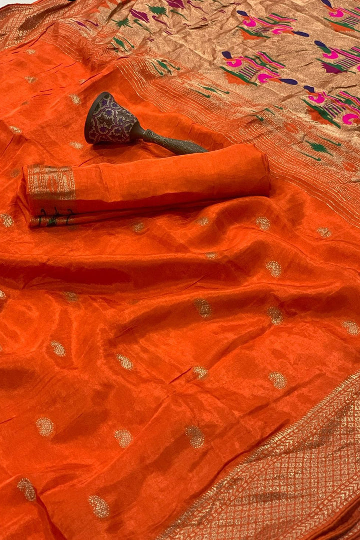 Flower Mist Magic Fancy silk Saree