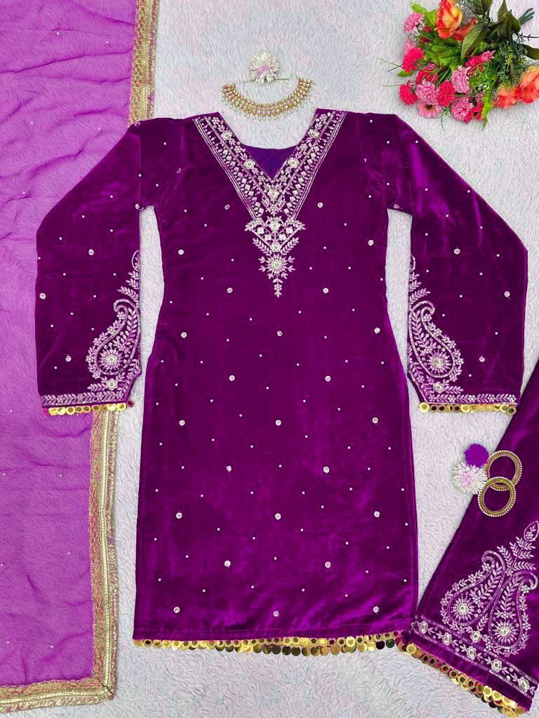 Extra Glitz Of Party- Designer Suit Set