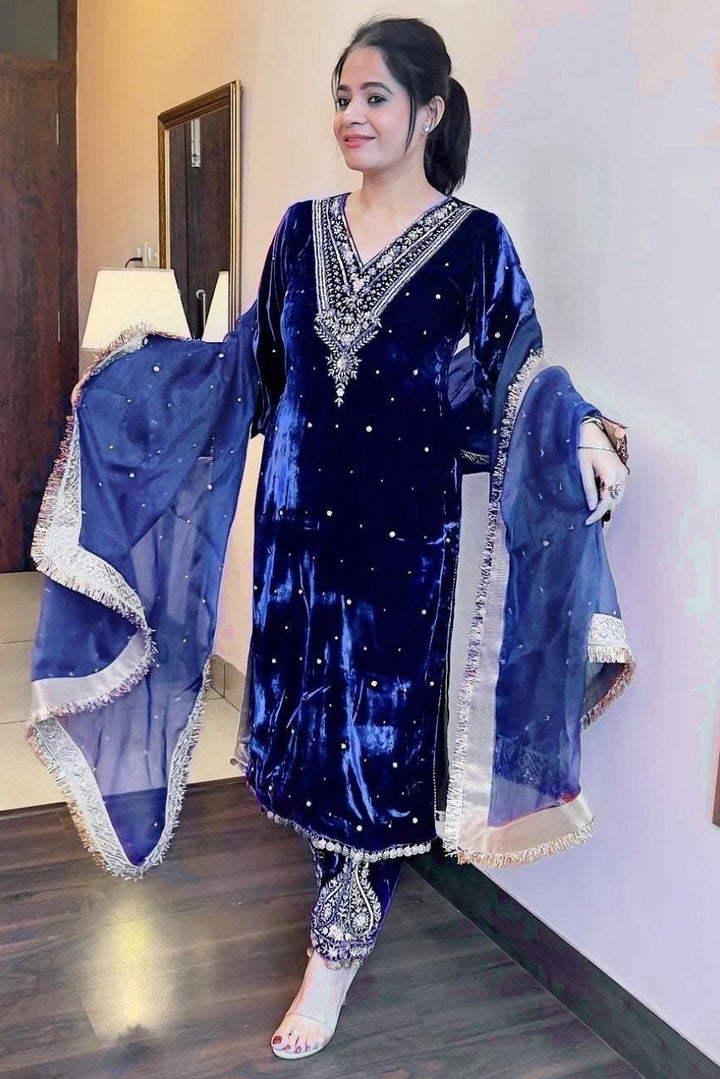 Extra Glitz Of Party- Designer Suit Set