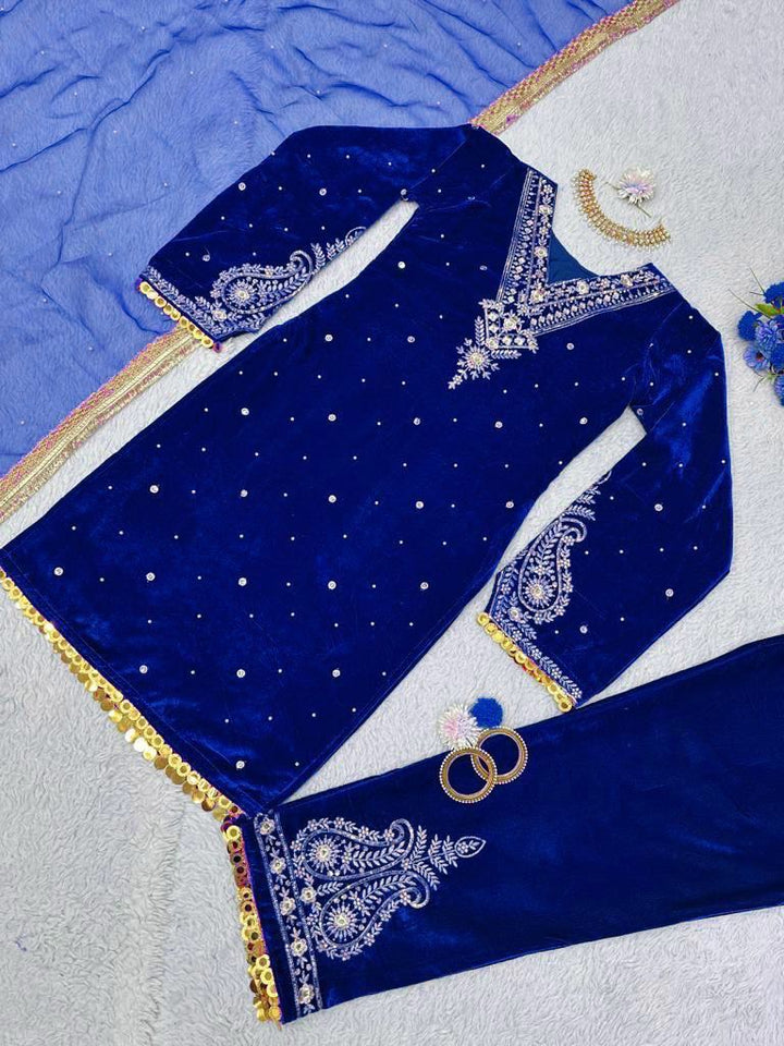 Extra Glitz Of Party- Designer Suit Set