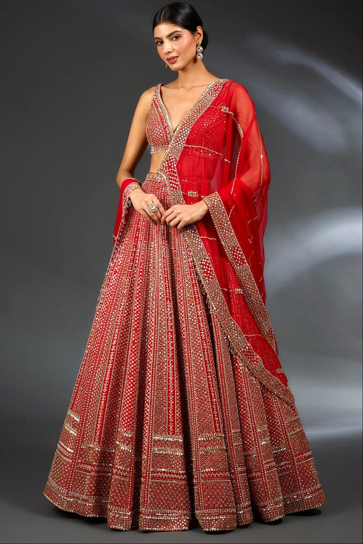 Romantic Chronicle Satin Silk Lehenga