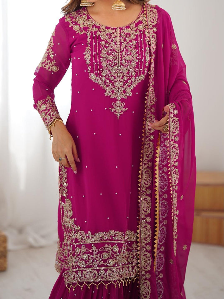 Sindhu Silhouette Georgette Sharara Set