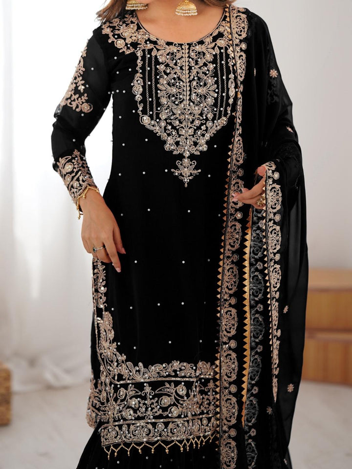 Sindhu Silhouette Georgette Sharara Set
