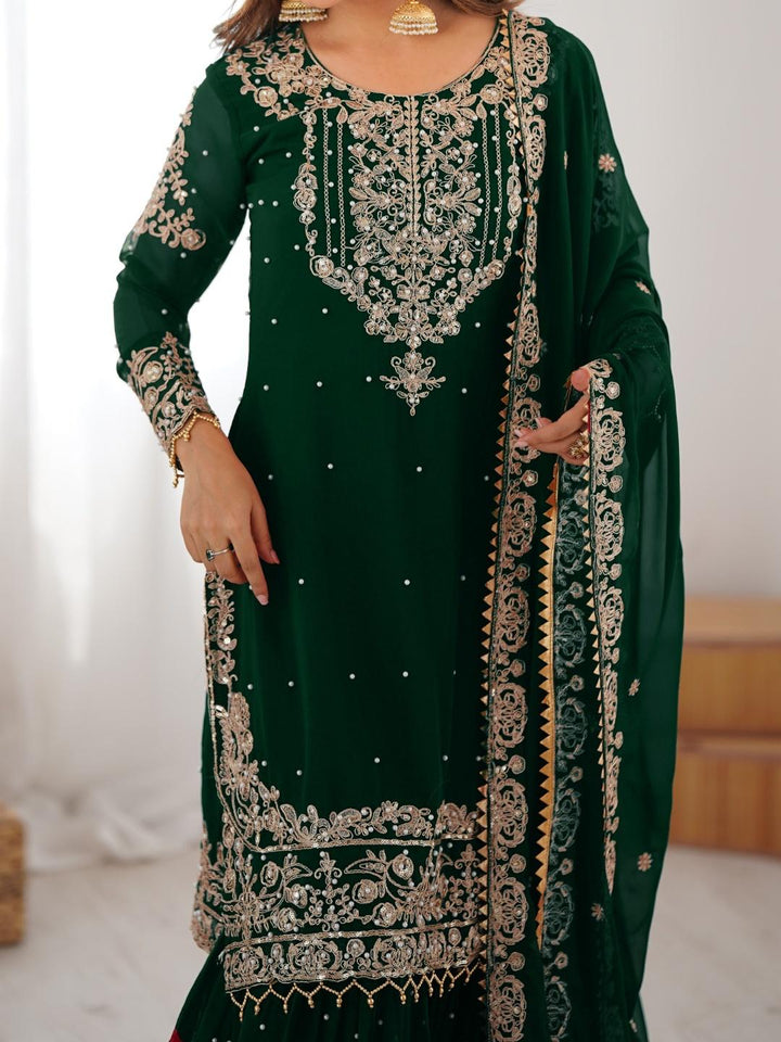 Sindhu Silhouette Georgette Sharara Set