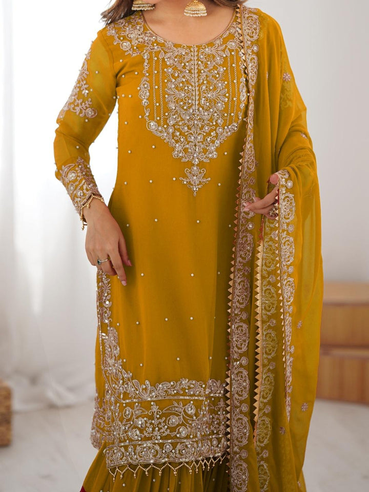 Sindhu Silhouette Georgette Sharara Set