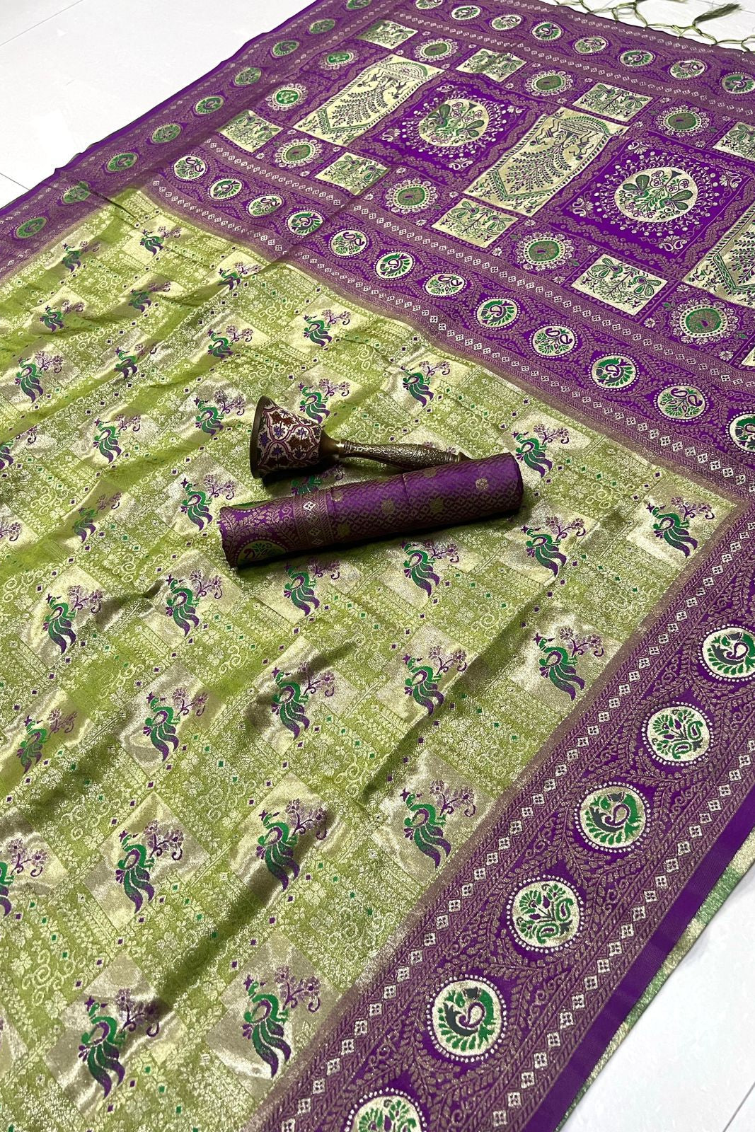 Rich Color Kanchivaram Silk Saree