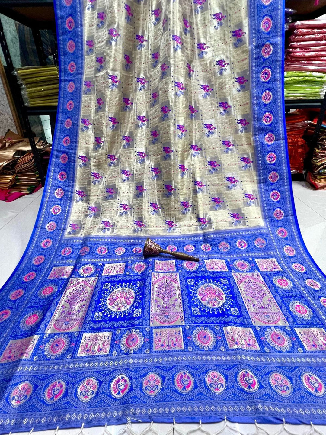 Rich Color Kanchivaram Silk Saree