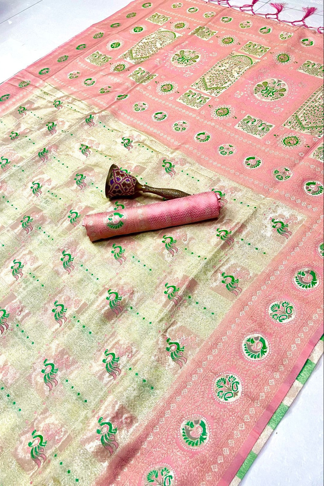 Rich Color Kanchivaram Silk Saree – Monamaar
