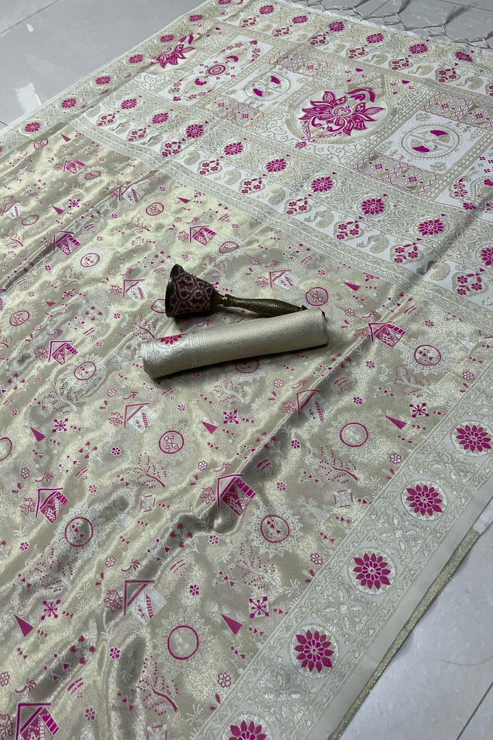 Rich Color Kanchivaram Silk Saree