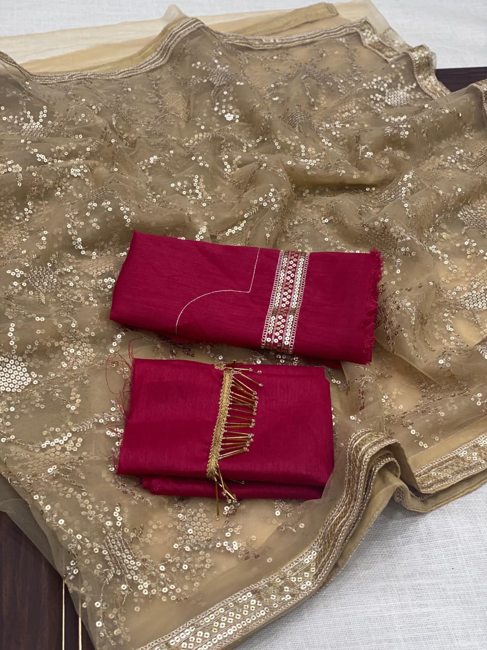 Softest Landing Designer Net Saree