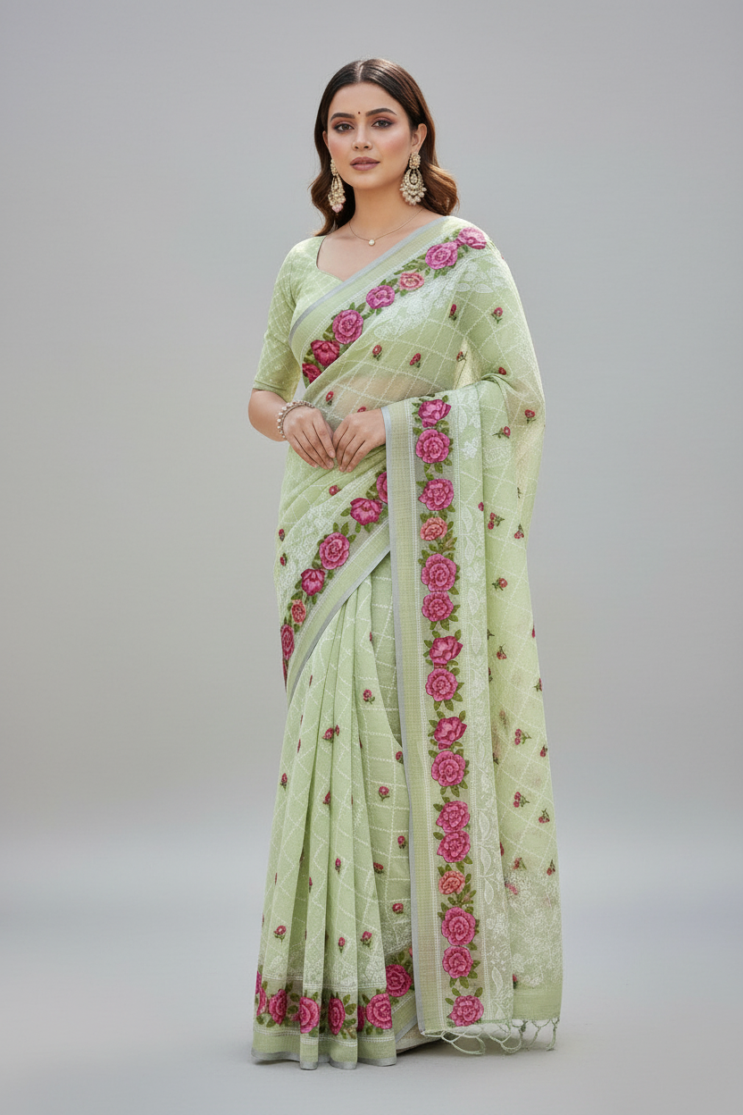 Kesar Kalpana Kota Doriya Saree