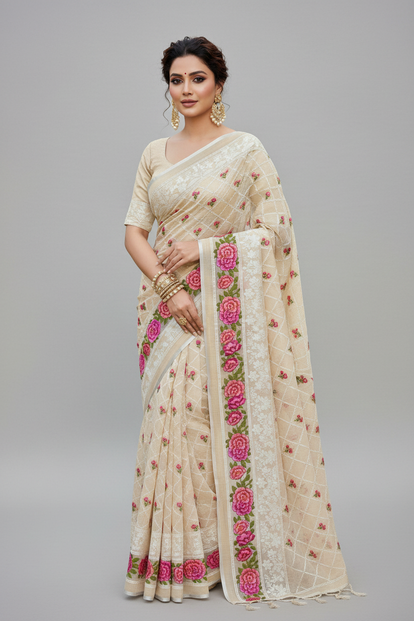 Kesar Kalpana Kota Doriya Saree