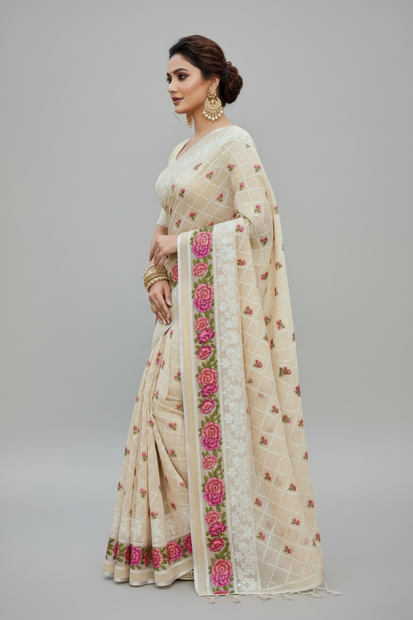 Kesar Kalpana Kota Doriya Saree