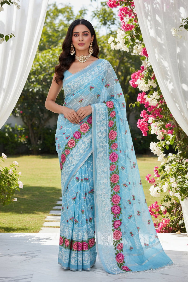 Kesar Kalpana Kota Doriya Saree