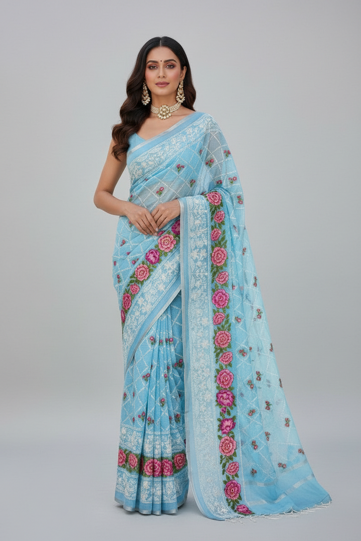 Kesar Kalpana Kota Doriya Saree