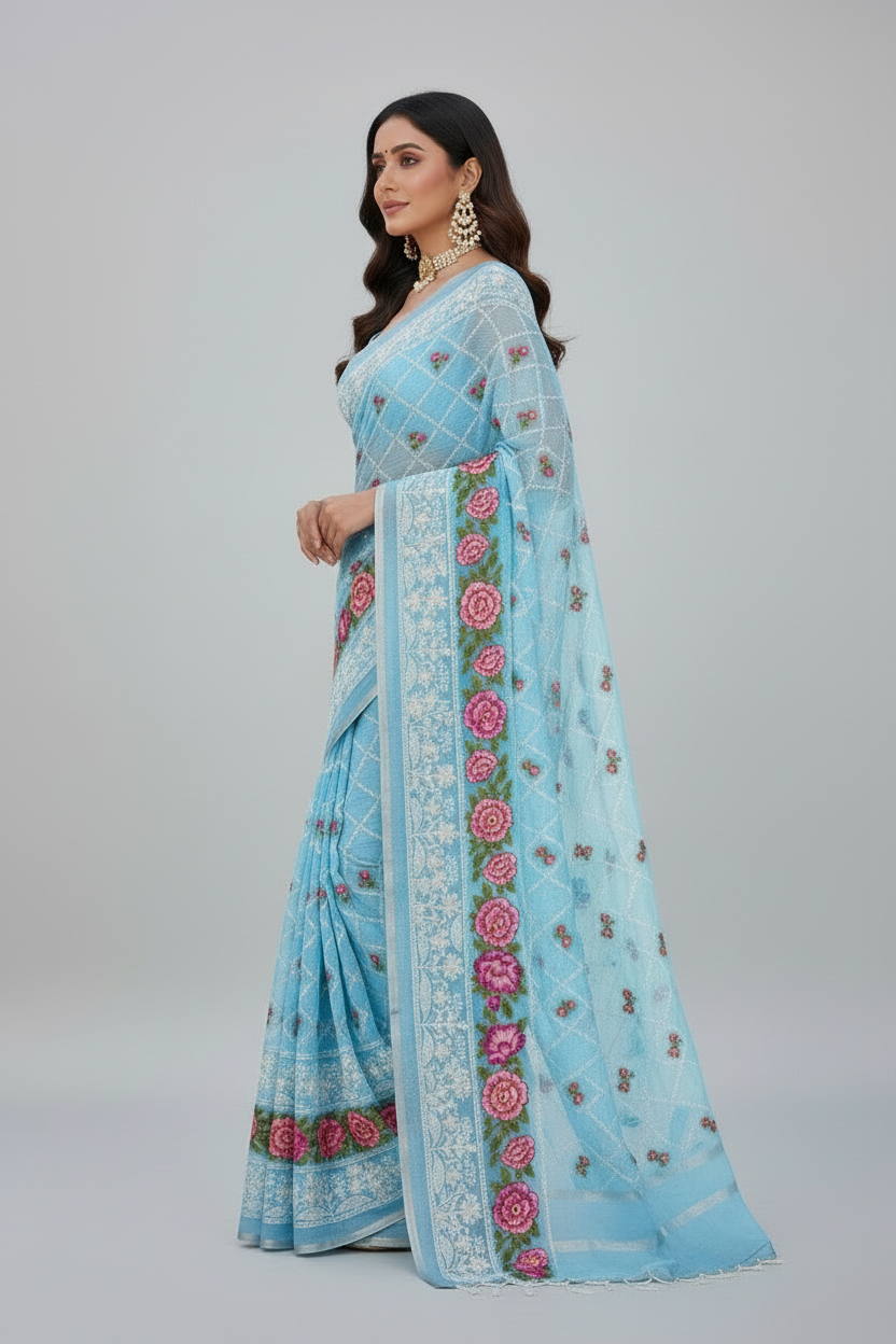 Kesar Kalpana Kota Doriya Saree