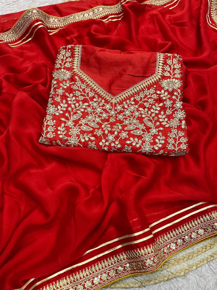 Actress Kajal Aggarwal Inspired Rangoli Silk Saree