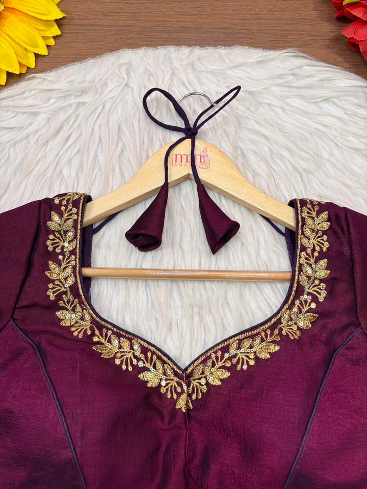 Style That Pops- Designer Blouse