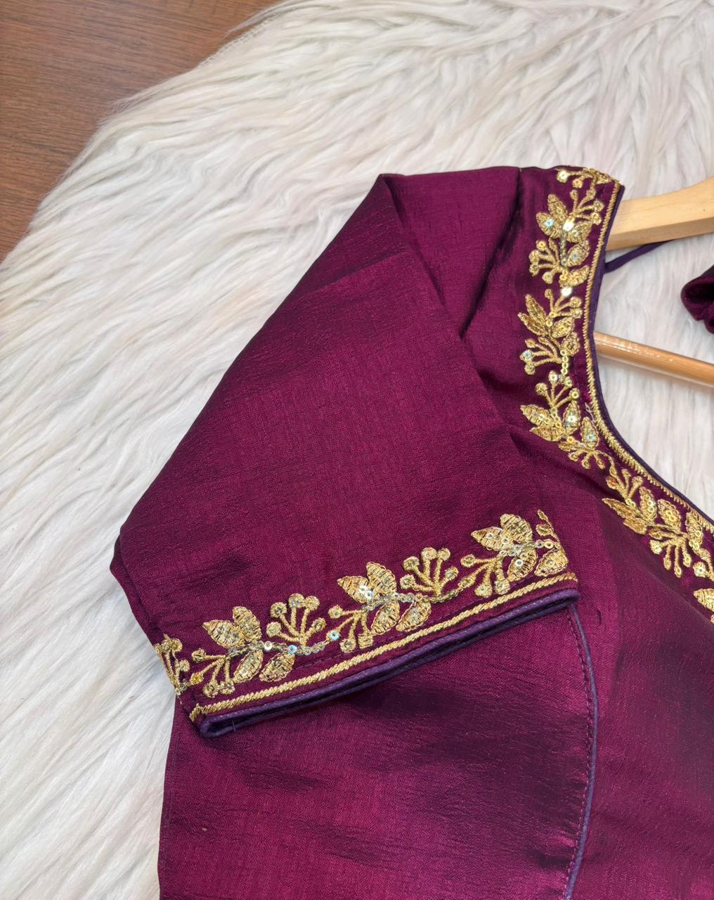 Style That Pops- Designer Blouse