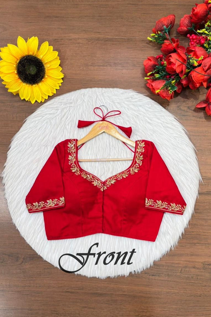 Style That Pops-Designer Blouse