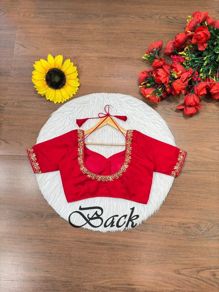 Style That Pops-Designer Blouse