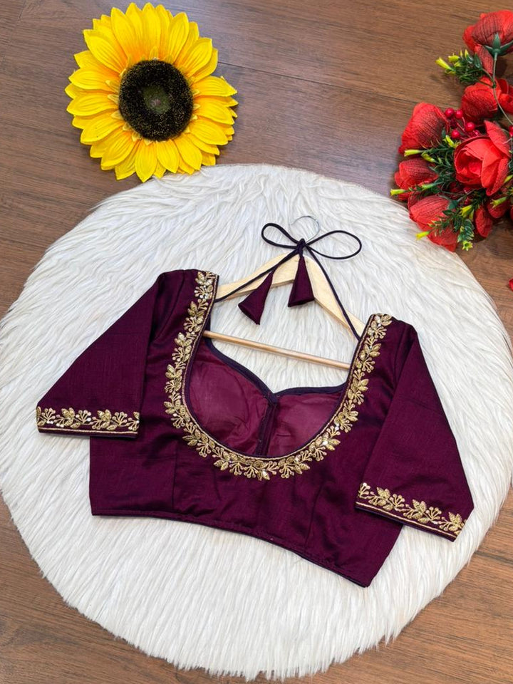 Style That Pops- Designer Blouse